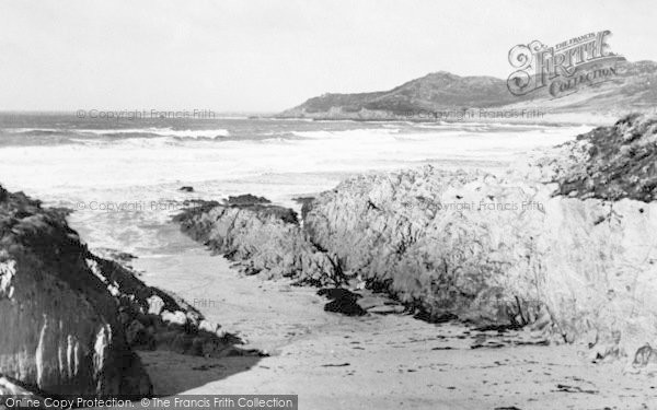 Photo of Woolacombe, Barricane Shell Beach c.1960