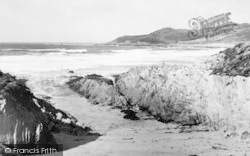 Barricane Shell Beach c.1960, Woolacombe