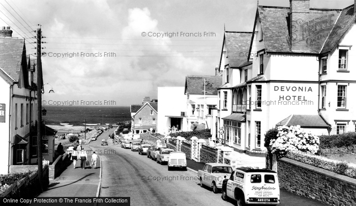 Photo of Woolacombe, Beach Road c.1965
