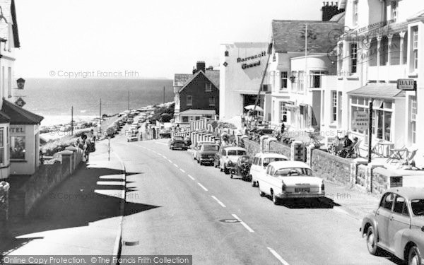 Photo of Woolacombe, Beach Road c.1965