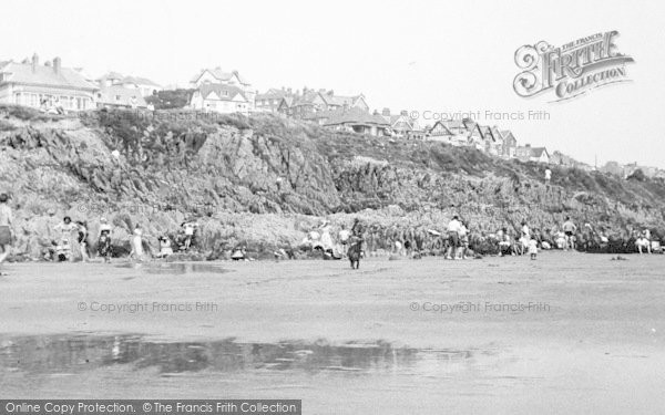 Photo of Woolacombe, Combesgate Beach c.1960