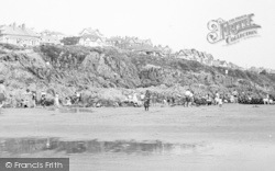 Combesgate Beach c.1960, Woolacombe