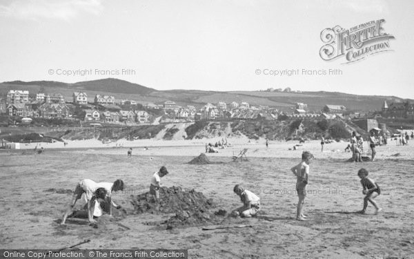 Photo of Woolacombe, Sands 1935
