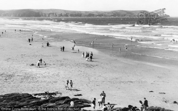 Photo of Woolacombe, Sands And Baggy Point c.1965