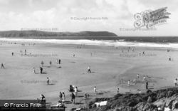Sands And Baggy Point c.1965, Woolacombe