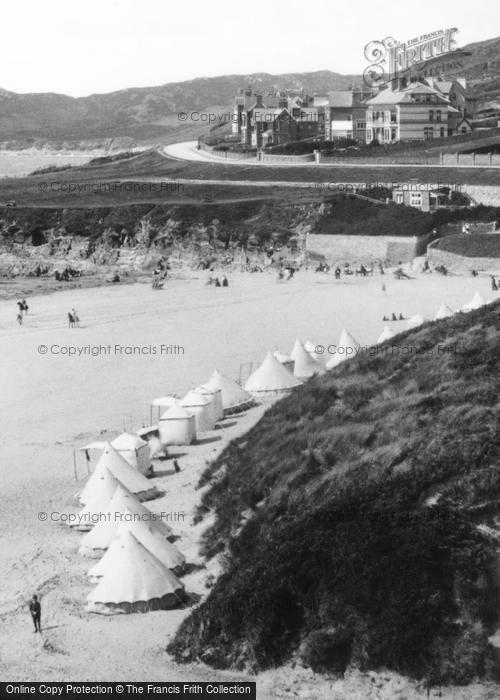 Photo of Woolacombe, Tents On The Sands 1906