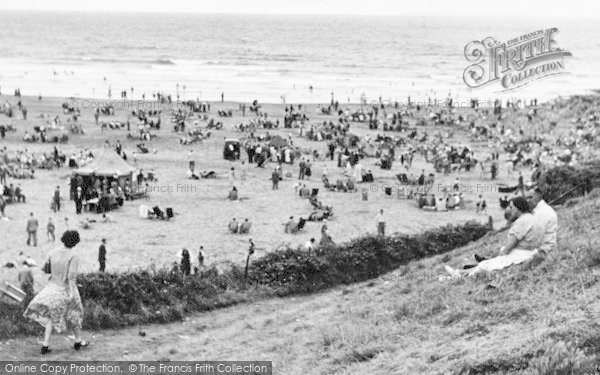 Photo of Woolacombe, The Beach c.1955