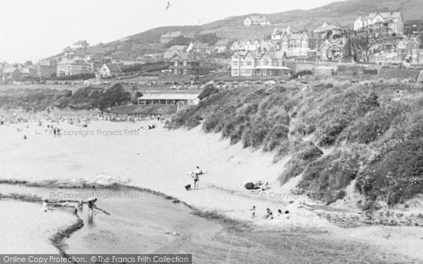 Photo of Woolacombe, The Beach c.1955