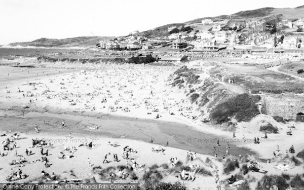 Photo of Woolacombe, The Beach c.1965
