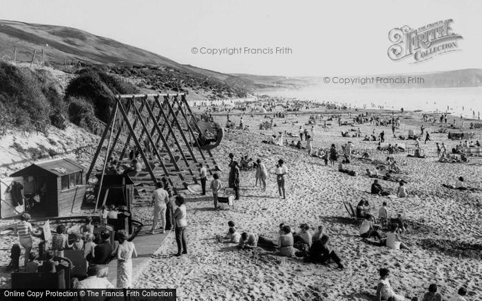 Photo of Woolacombe, The Beach c.1965