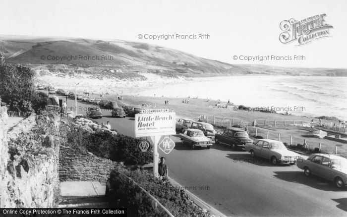 Photo of Woolacombe, The Beach From The Hotel c.1965