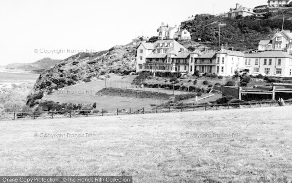 Photo of Woolacombe, Watersmeet Hotel c.1965