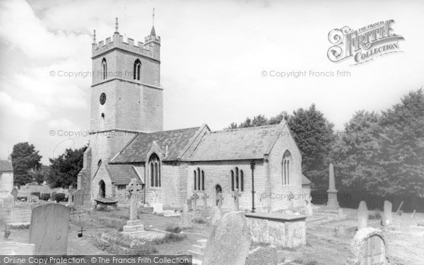 Photo of Woolavington, The Church c.1955
