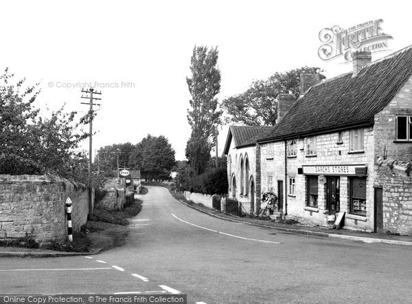 Photo of Woolavington, The Village c.1955