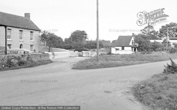 Photo of Woolavington, The Village c.1955