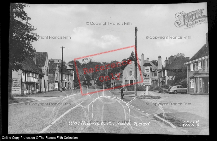 Photo of Woolhampton, Bath Road c.1955