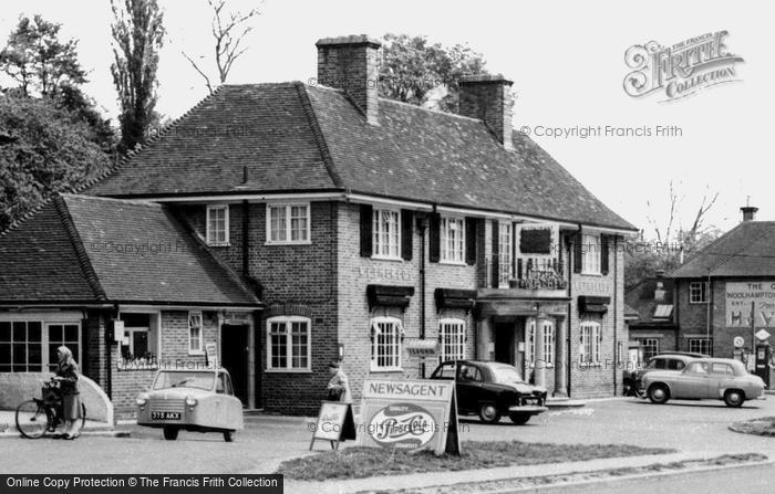 Photo of Woolhampton, The Angel Inn c.1960