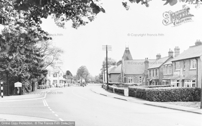 Photo of Woolhampton, The Approach To The Village From The West c.1960