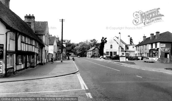 Photo of Woolhampton, The Village c.1960