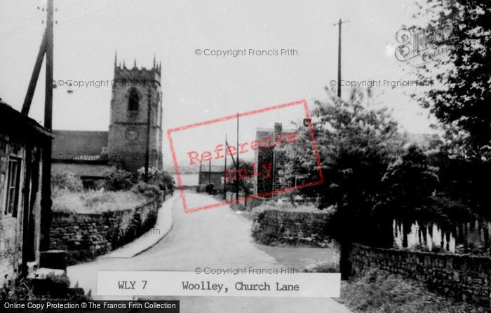 Photo of Woolley, Church Lane c.1960