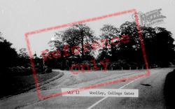 The College Gates c.1960, Woolley