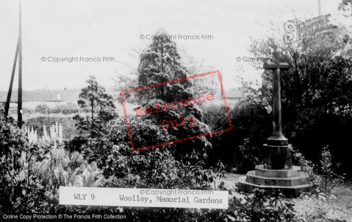 Photo of Woolley, The Memorial Gardens c.1960