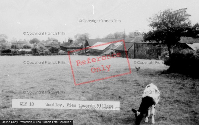 Photo of Woolley, The Village c.1960