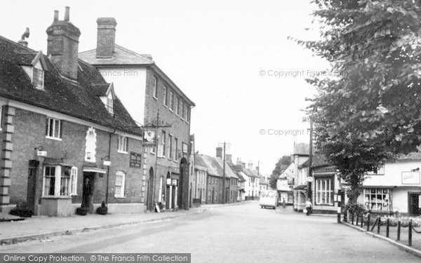 Photo of Woolpit, Main Street c.1955
