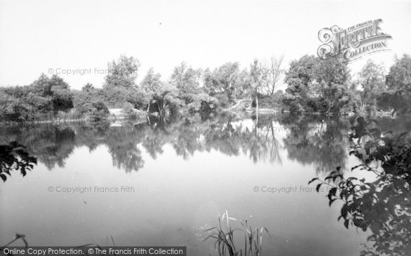 Photo of Woolpit, The Blue Waters Fishing Lake c.1960