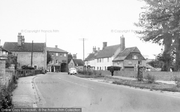 Photo of Woolpit, The Village c.1955