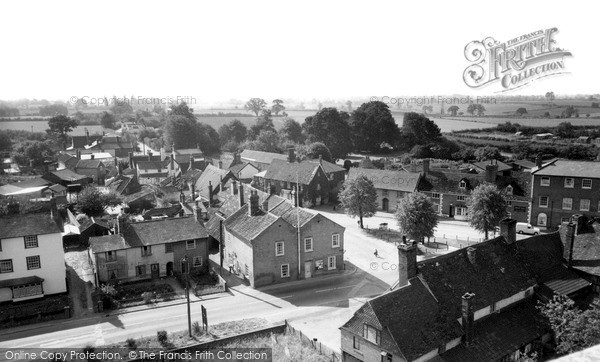 Photo of Woolpit, The Village c.1960