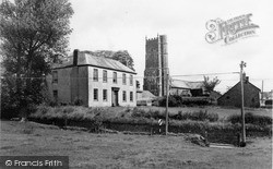Woolsery, The Manor And All Hallows Church c.1960, Woolfardisworthy
