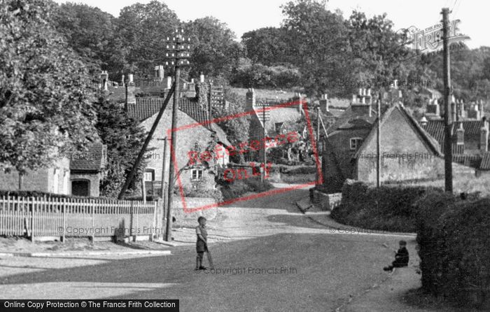 Photo of Woolsthorpe, Boys Playing Cricket c.1955