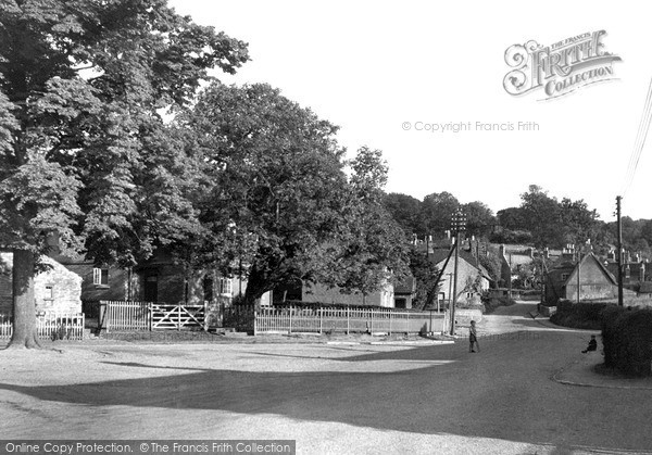 Photo of Woolsthorpe, The Village c.1955