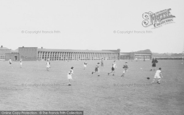 Photo of Woolston, Primary School, Football Match c.1955