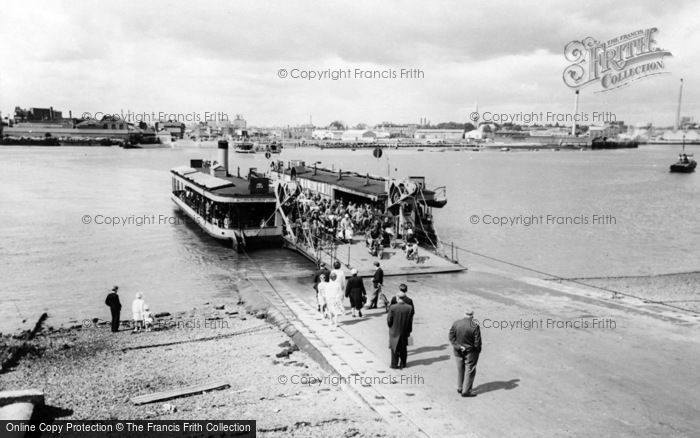 Photo of Woolston, The Floating Bridge c.1960