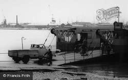 The Floating Bridge Passengers c.1960, Woolston