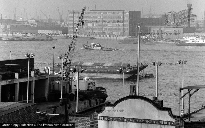 Photo of Woolwich, Docks And River 1962