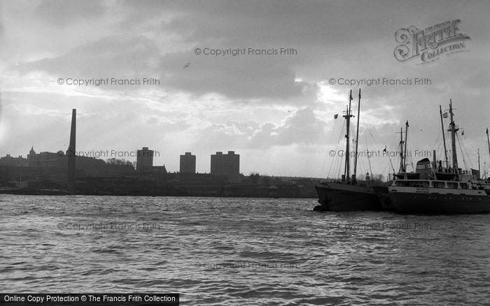 Photo of Woolwich, From The River 1962