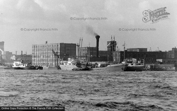 Photo of Woolwich, From The Thames 1962
