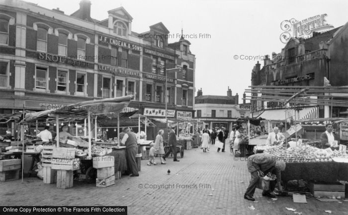 Photo of Woolwich, Market 1963