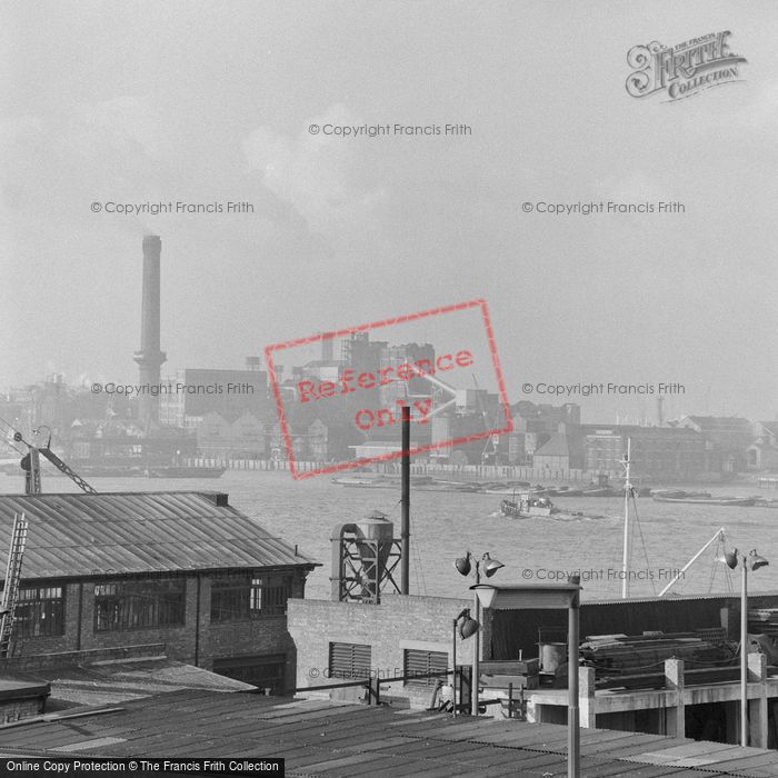 Photo of Woolwich, Tate & Lyle Sugar Factory, Silvertown 1962