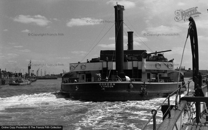 Woolwich, the Ferry, 'Gordon' 1961