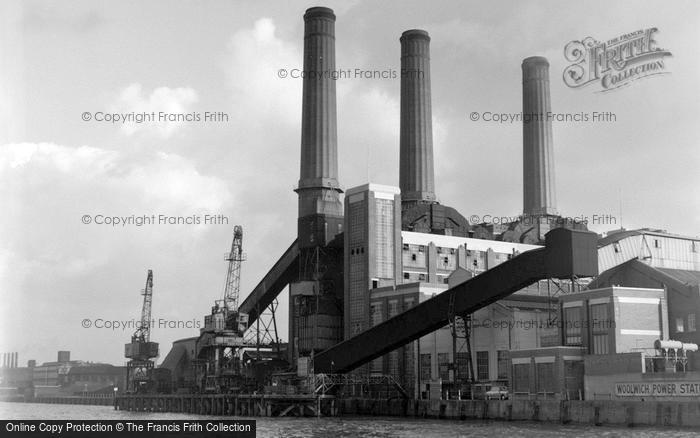 Photo of Woolwich, The Power Station 1962