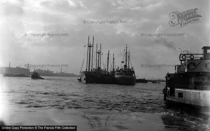Photo of Woolwich, The Thames 1962