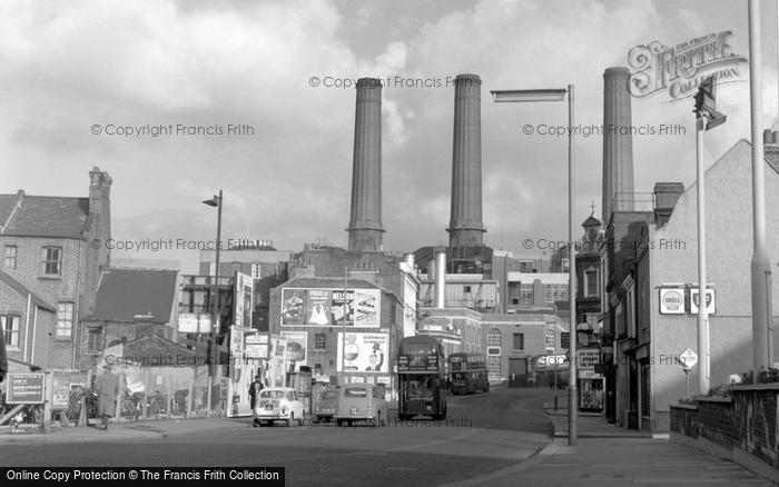Photo of Woolwich, View Northwards Down Woolwich New Road 1962