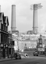 Woolwich New Road And The Power Station 1962, Woolwich