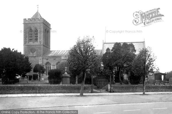 Photo of Wootton Bassett, All Saints Church c.1955