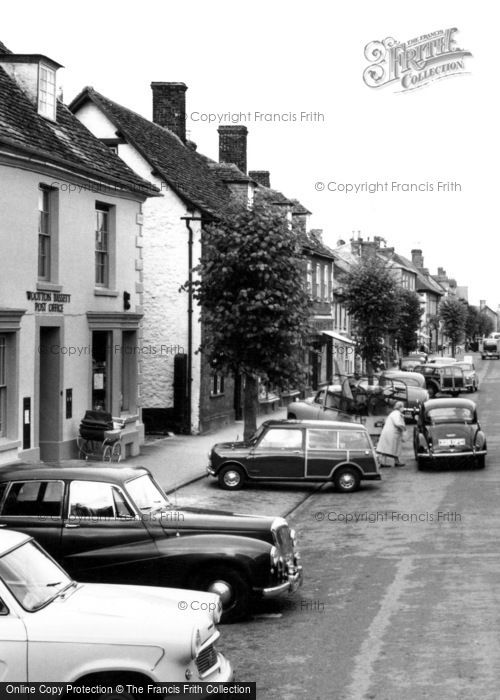 Photo of Wootton Bassett, Parked Cars, High Street c.1965