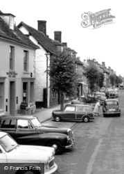 Wootton Bassett, Parked Cars, High Street c.1965, Royal Wootton Bassett